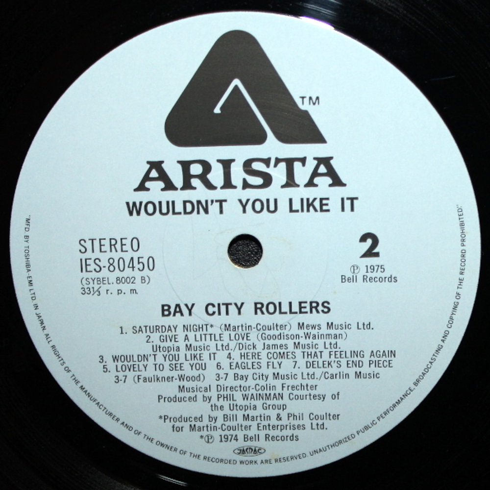 Bay City Rollers / Wouldn't You Like It? (LP)