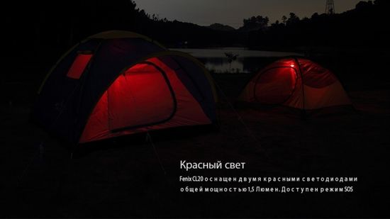 Кемпинговый фонарь-лампа Fenix CL20, 165 люмен, оливковый