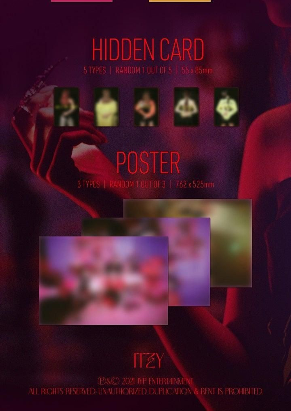 Альбом ITZY - Guess Who 4th Mini Album RANDOM Version