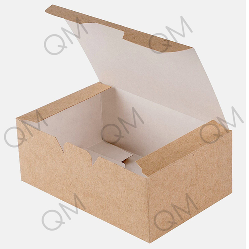 Упаковка для наггетсов, куриных крыльев, картофеля фри ECO Fast Food Box L (500 шт./кор.20 уп.,25 шт) р-р 70*91*150 мм