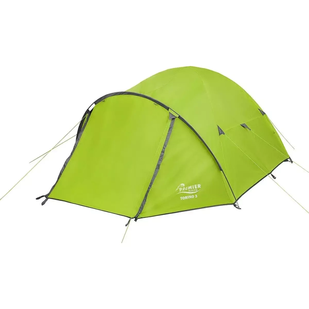 Палатка треккинговая Premier Fishing TORINO-3 ((100+215)x220x135)