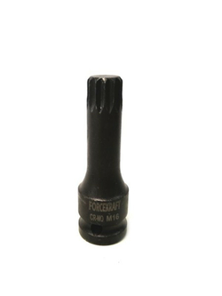 Головка-бита SPLINE ударная M10,1/2'' FORCEKRAFT FK-24807810MPB