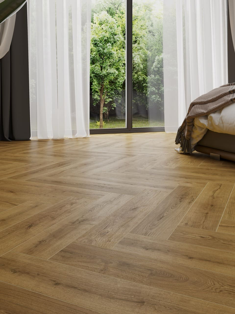 SPC ЛАМИНАТ CRONAFLOOR КОЛЛЕКЦИЯ HERRINGBONE "ЕЛОЧКА" Дуб Анже