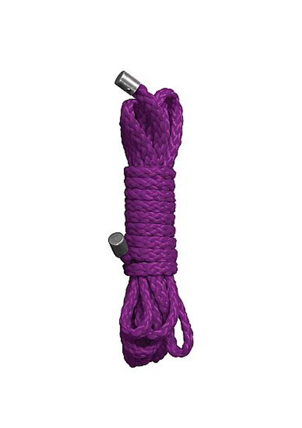 Фиолетовая нейлоновая веревка для бандажа Kinbaku Mini - 1,5 м. (Цвет: фиолетовый)