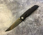 Складной нож Shark Black, сталь D2, G-10, ТДК Кизляр