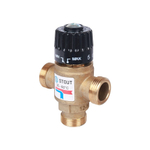 Клапан термостатический смесительный STOUT - 3/4" (НР, 35-60°C, Kvs 1.6, L-образное смешивание)