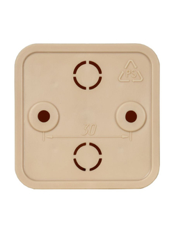 Коробка распаячная ОП 50х50х20 IP20 КМ41206-04 (4 клем. 3кв.мм) сосна IEK UKO10-050-050-020-K34