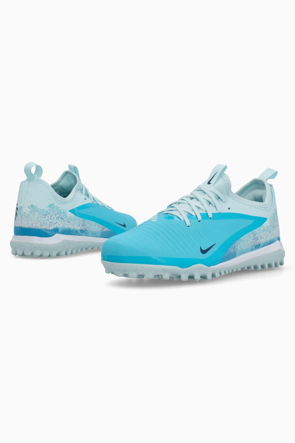 Сороконожки Nike Phantom 6 Low Academy Erling Haaland TF Junior - синий