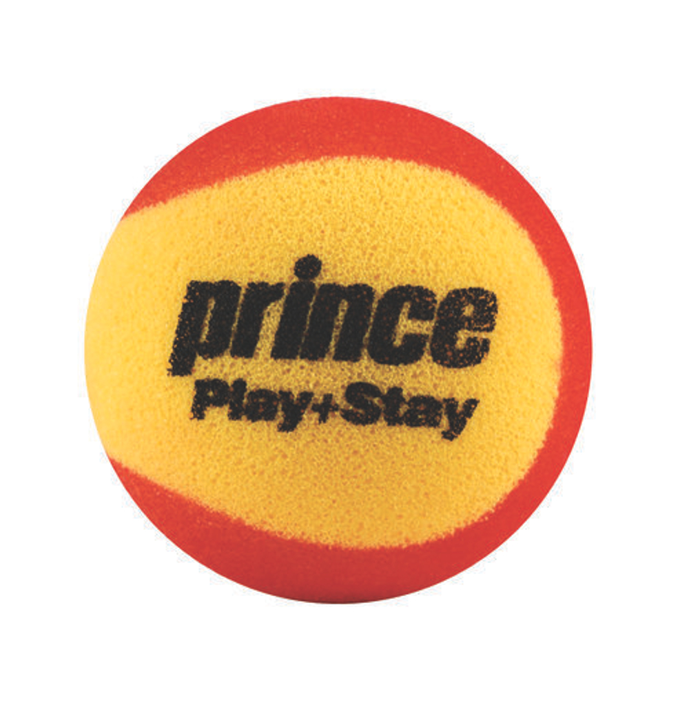 Теннисные мячи детские PRINCE RED EDITION поролон STAGE 3 (3 balls)