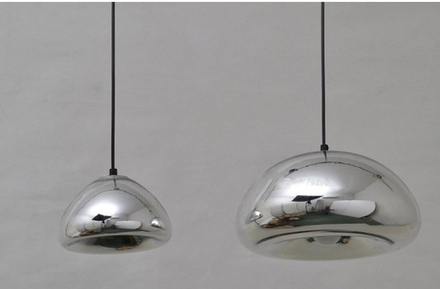 Pendant design lamp  Void by Tom Dixon D30 (Silver)