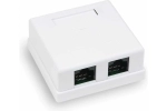 Компьютерная розетка -2RJ-45 CAT5e 03-0151
