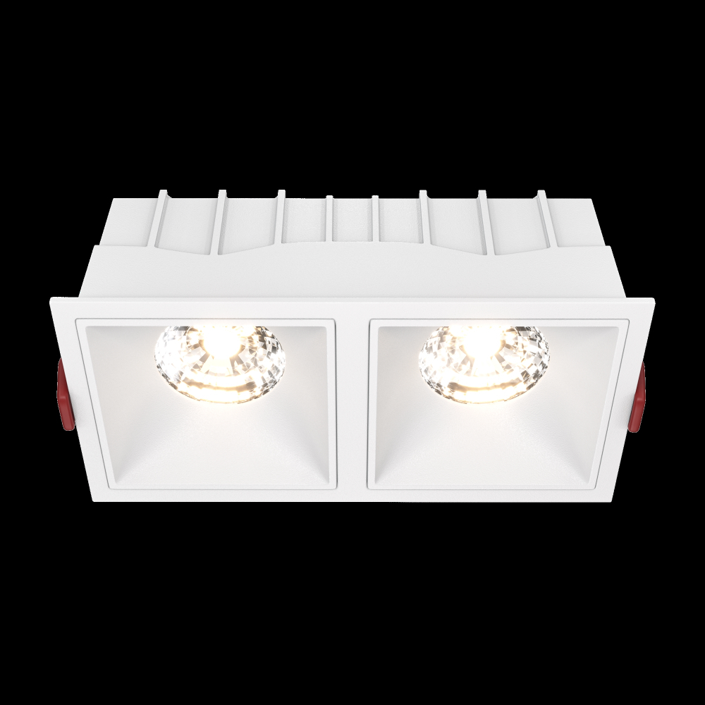 Встраиваемый светодиодный светильник Maytoni Alfa LED DL043-02-15W3K-SQ-W