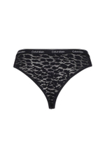 Кружевное трусики-бразилианки 3 шт. Calvin Klein Underwear - розовый(000QD5225E)