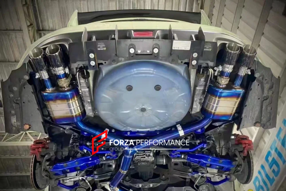 Выхлопная система с заслонками для Subaru WRX 2.0T
