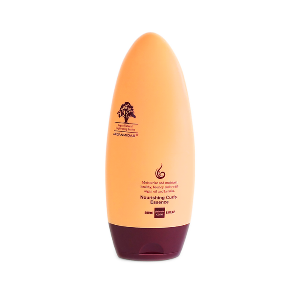 Arganmidas Nourishing Curls Essence 200ml — несмываемый крем для формирования кудрей