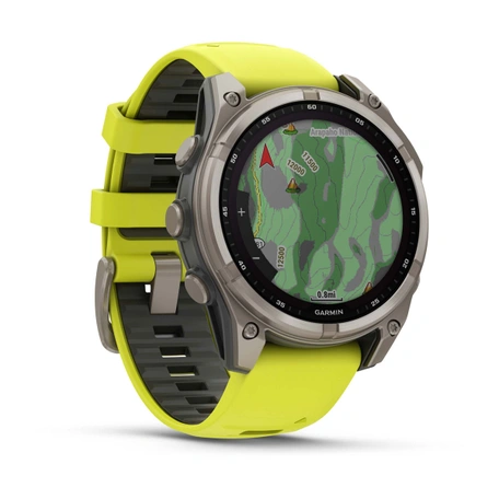 Смарт-часы Garmin fenix 8 47mm Solar Sapphire Titanium