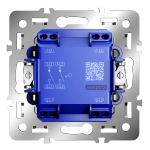 Механизм выключателя двухклавишного 10А, Voltum S70 VLS0201M