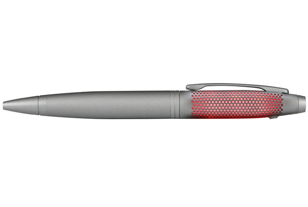 Ручка шариковая с LED подсветкой CROSS Lumina Titanium Grey Lacquer AT0112-29