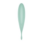 Вибратор с воздушной стимуляцией клитора Satisfyer Twirling Pro+ мятный