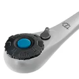 Набор торцевых головок, трещотка 120 зубьев, 1/4", CrV, 12 предметов Gross — фото 6