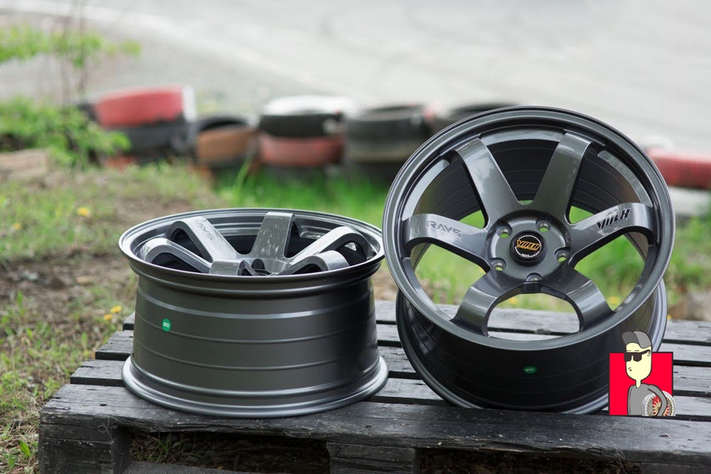 Комплект дисков Rays TE37SL 18x9 et20 5x120