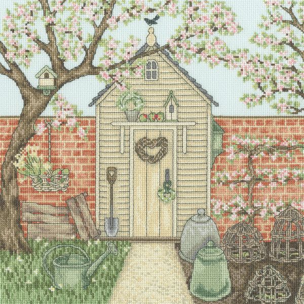 Набор для вышивания нитками Bothy Threads Potting Shed