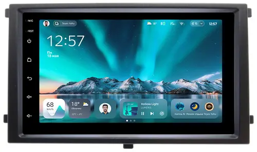 Магнитола для SsangYong Rexton 2 2006-2012 - Teyes CC4 монитор 7" QLED на Android 14, Быстрейшая, Snapdragon 680, DSP, CarPlay, 4G SIM-слот