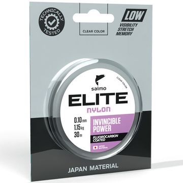 Леска монофильная Salmo Elite FLUORO COATED NYLON 30 м, 0,10 мм