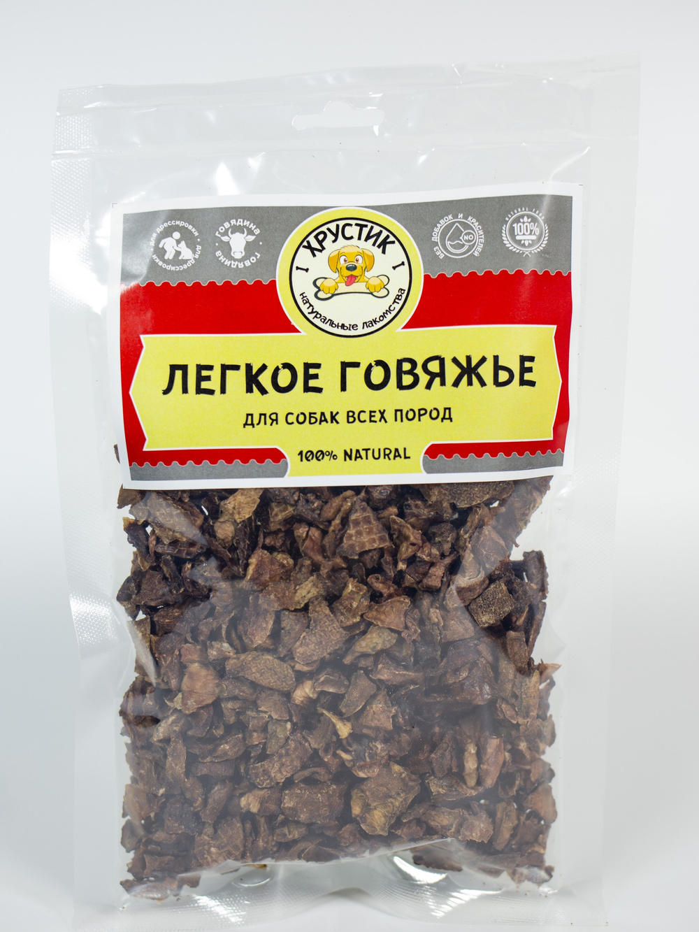 Легкое говяжье мелкий кубик 70 г