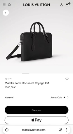 Портфель Louis Vuitton Maletin Porte Document Voyage PM