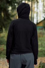 Худи Called a Garment Grid-Tex Hoodie "Jet Black"