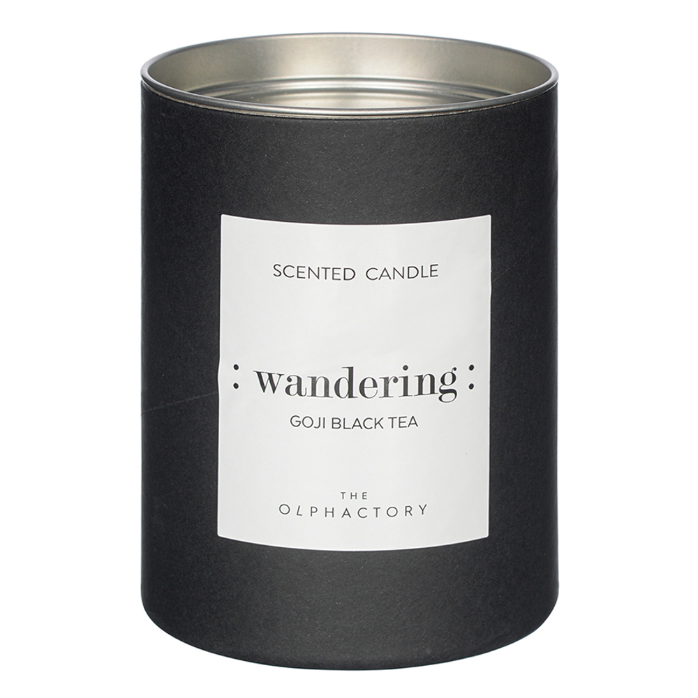 Свеча ароматическая 40ч Ambientair The Olphactory Wandering Black Ягоды годжи