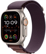 Apple Watch Ultra 2, 49 мм, корпус из титана, ремешок Alpine цвета индиго
