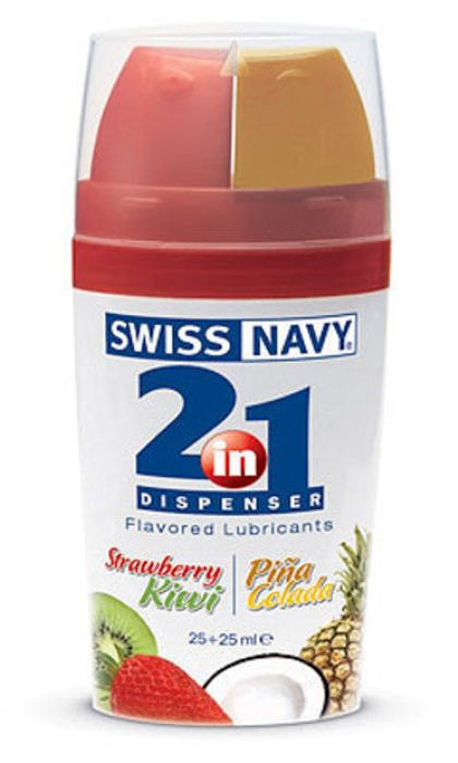 Любрикант ароматический SWISS NAVY 2В1 с двумя дозаторами