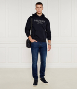 Кожаные кроссовки Tommy Hilfiger - темно-синий(FM0FM05058)