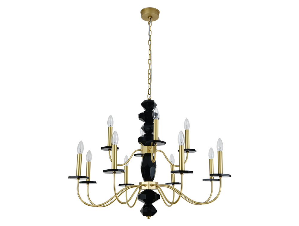 Подвесная люстра Newport VANESSA 3878+4/С brass, М0070883