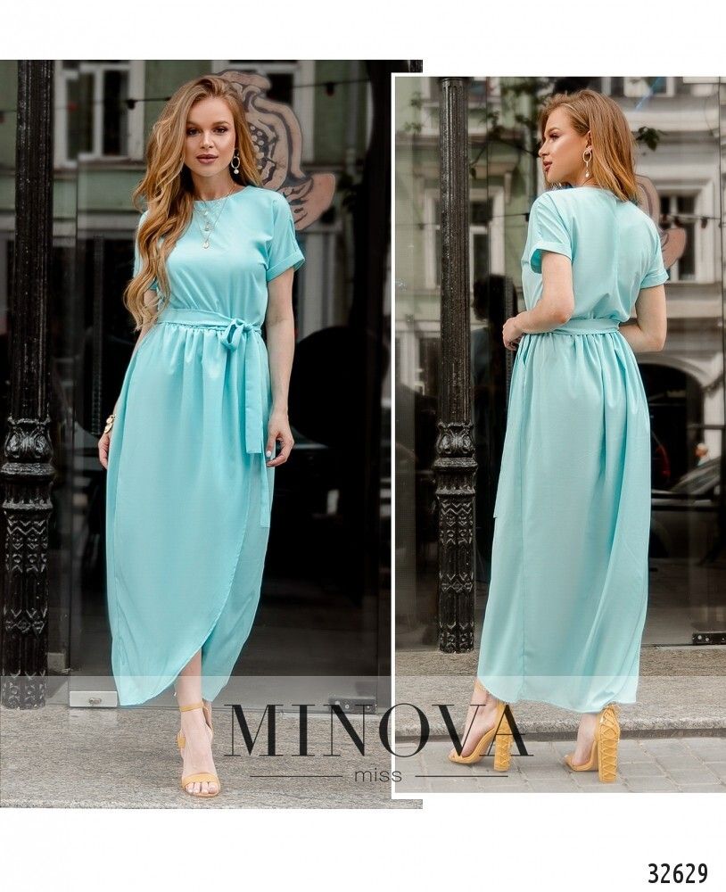 Платье 8609-ментол Minova Платье 8609-ментол Minova