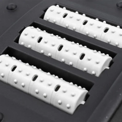 Подставка для ног с массажными роликами (12х25х34см) WMC TOOLS WMC-PLM4