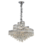 Citilux NAIAD CL315161 Люстра хрустальная подвесная Хром