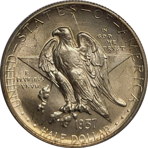 50 центов 1937 Texas двор D