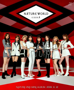 Альбом Nature - Nature World : Code A 2nd Mini Album RANDOM Version