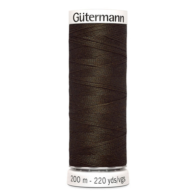Нитки универсальные Gutermann Sew-all 100 (200 метров), 5 кат. | 021 серо-коричневый