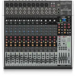 Behringer X2442USB -микшер,8 моно,4стерео,10 мик.предусил.,4 AUX-шины,4 подгруп, процесс эффект, USB