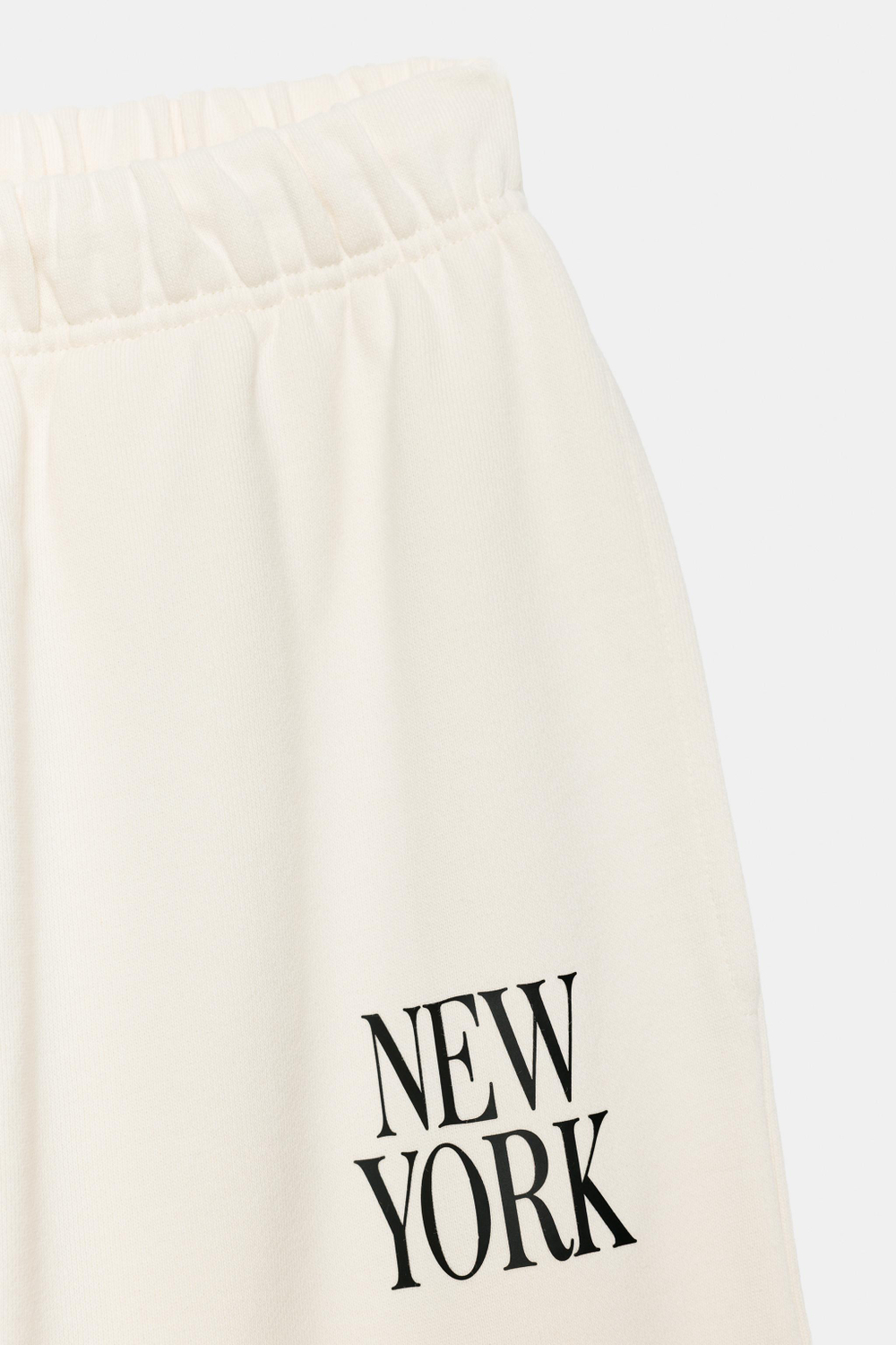 БРЮКИ ПРЯМОГО КРОЯ С НАДПИСЬЮ — ZARA