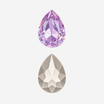 Кристалл Капля (Drop), оттенок "Светло-аметистовый"/"Light Amethyst", 10*7мм