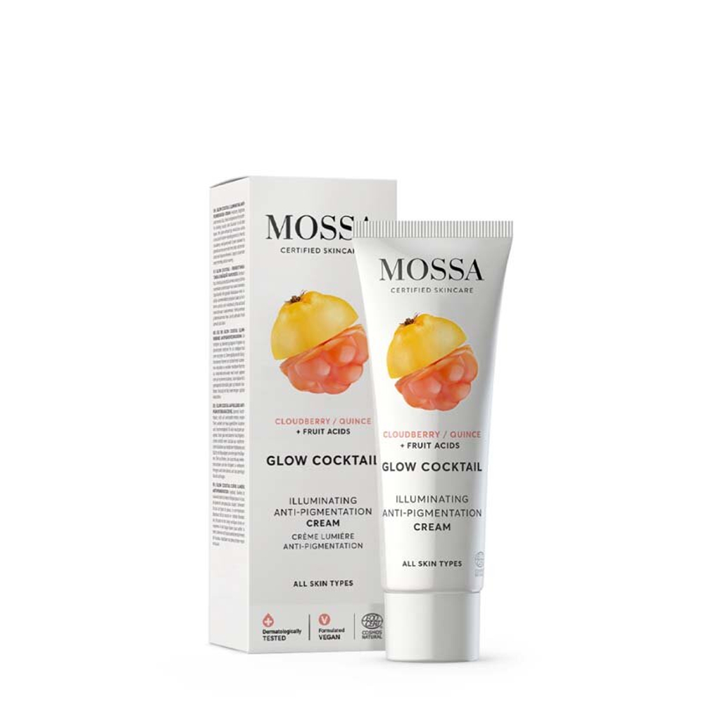 Антипигментационный крем Glow Cocktail MOSSA, 50 мл
