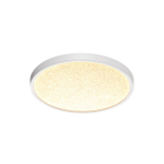 7661/24L MITRA LED SN 090 Светильник пластик/белый LED 24Вт 3000/4000K D300 IP40 OMEGA WHITE