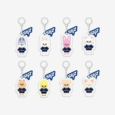 Мерч Stray Kids - POP-UP STORE "KARMA" [ SKZOO YINYANG KEYRING ]