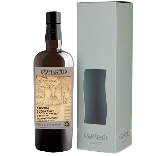 Виски Samaroli Allt-A-Bhainne Speyside Single Malt Scotch, gift box, 0.7 л