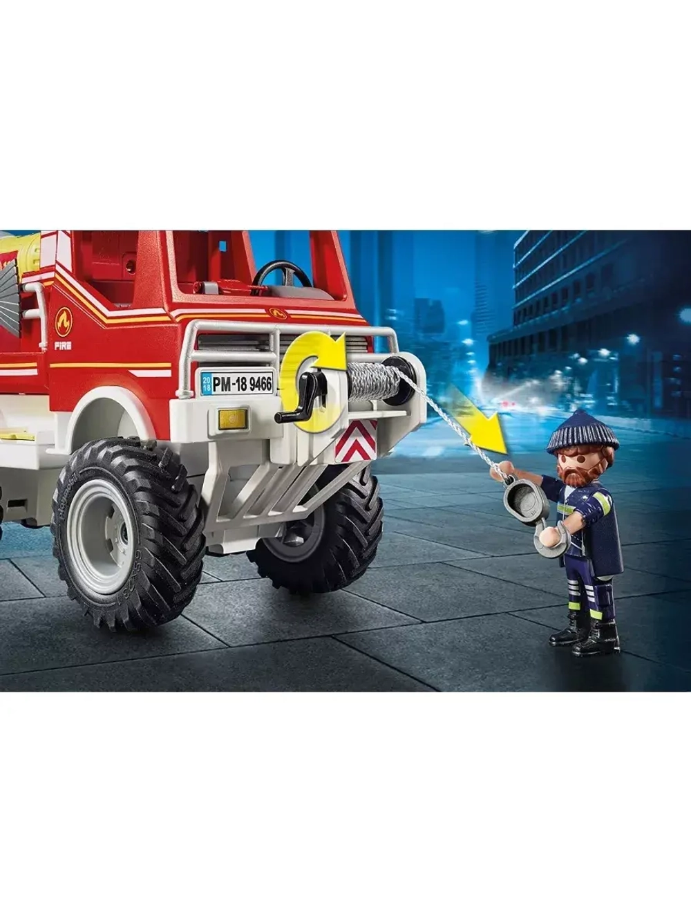 Набор Пожарный спец автомобиль Playmobil 9466 (звук, свет)